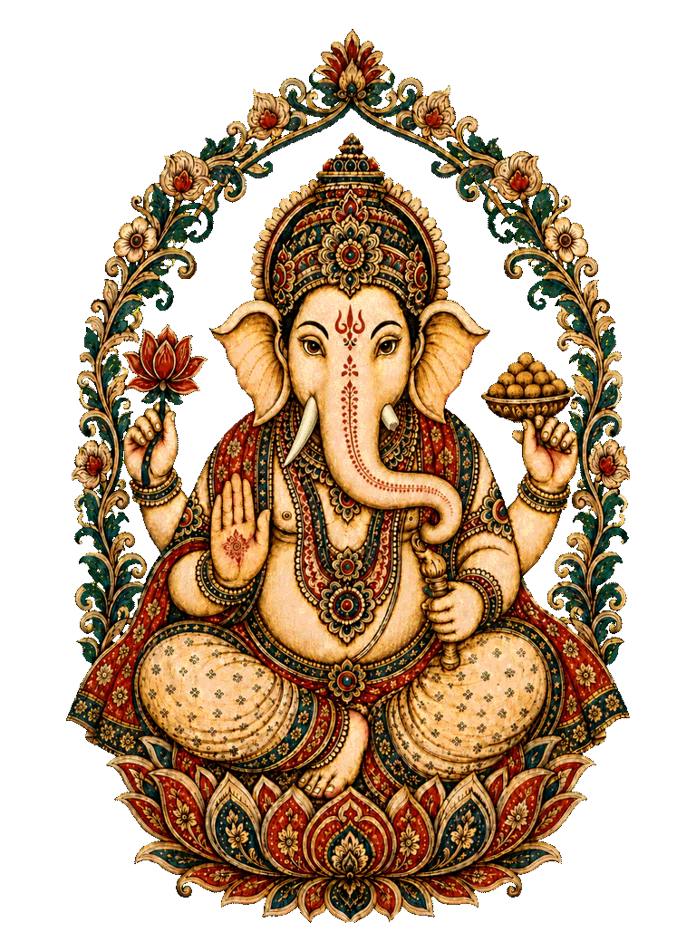 Auspicious Ganesh artwork